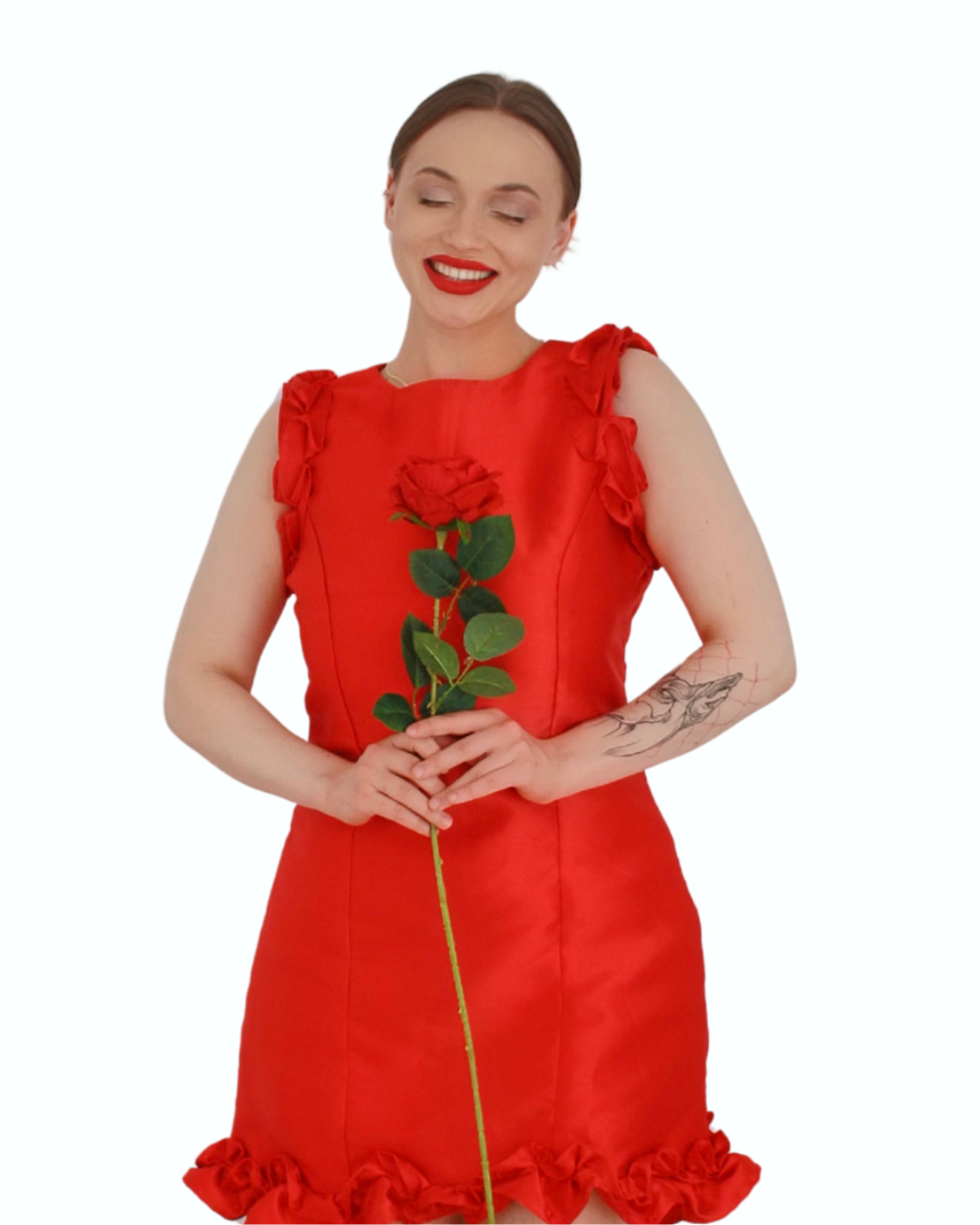 Amelia Dress - Red