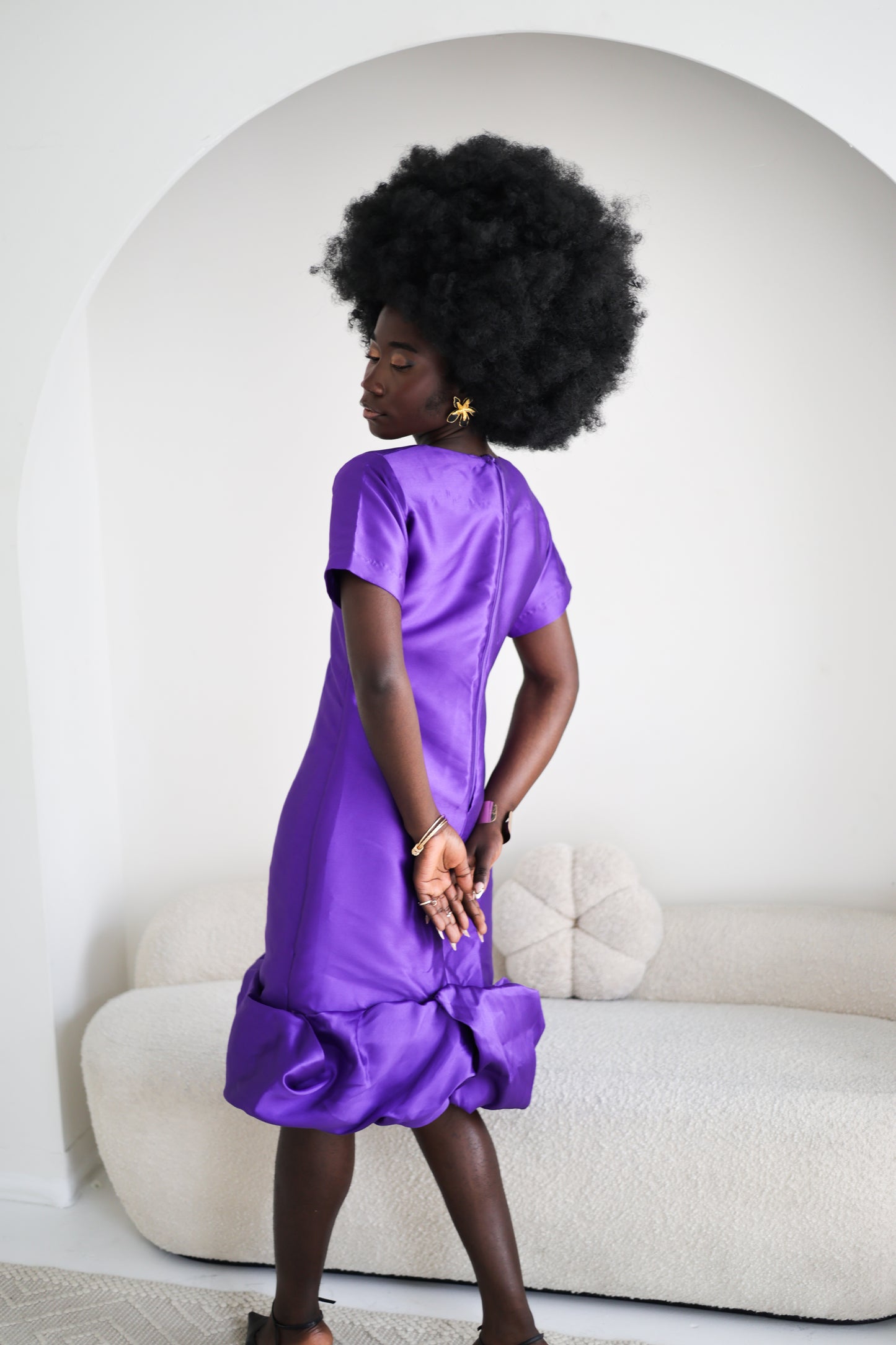 Amanda Dress - Purple