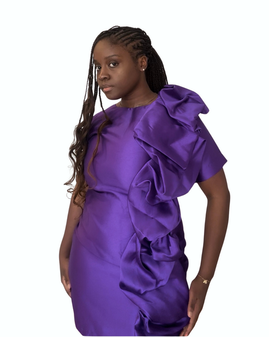 Amanda Dress - Purple