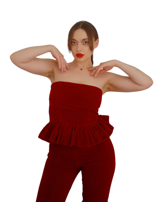 PRE-ORDER: Ruby Velvet Set